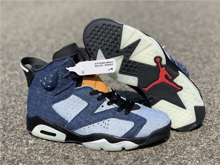 air jordan 6 washed denim