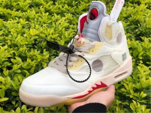 jordan 5 off white tag