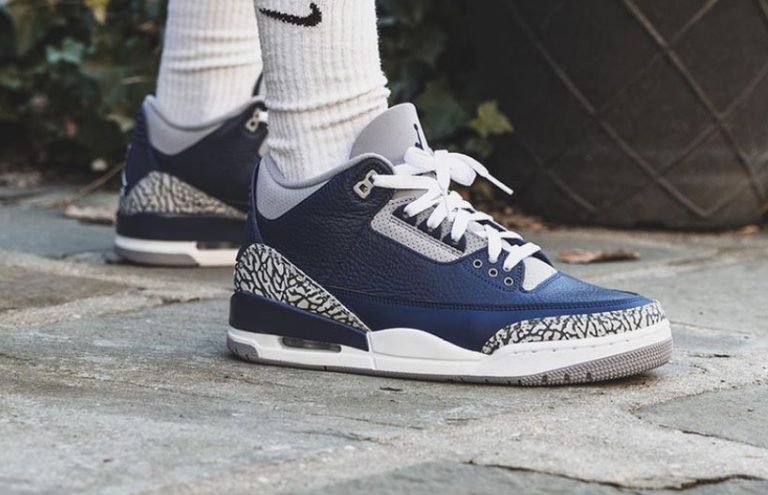 Where to buyAir Jordan 3 Georgetown Midnight release in 2021