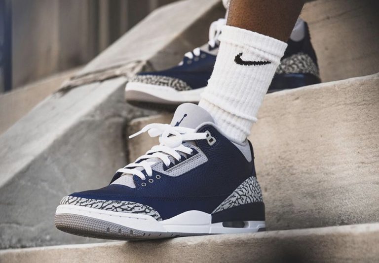 Where to buyAir Jordan 3 Georgetown Midnight release in 2021