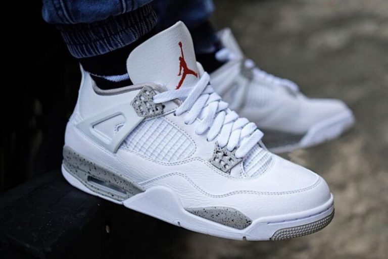 2021 Air Jordan 4 White Oreo