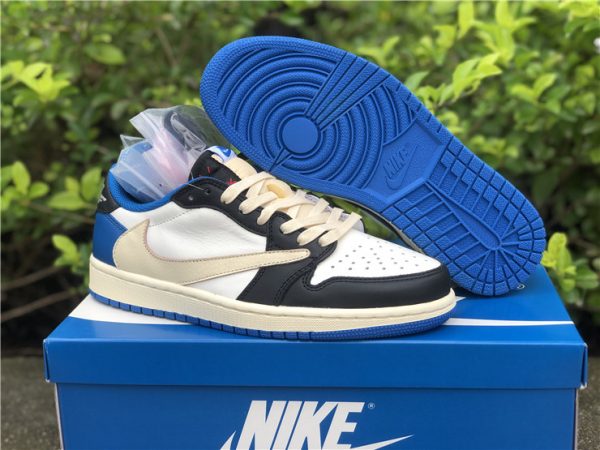 Travis Scott Fragment Air Jordan 1 Low sneaker