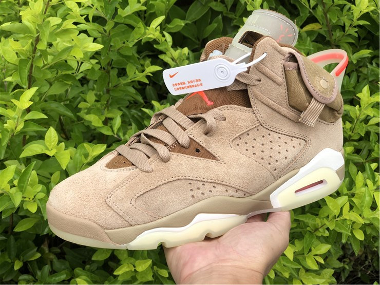 Travis Scott x Air Jordan 6 “British Khaki”