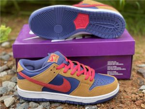 Nike Dunk Low SB Wheat Dark Purple