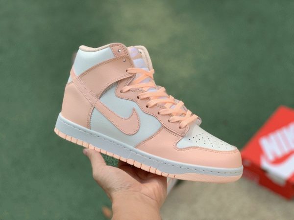 Nike Dunk High Sail Crimson Tint sneaker